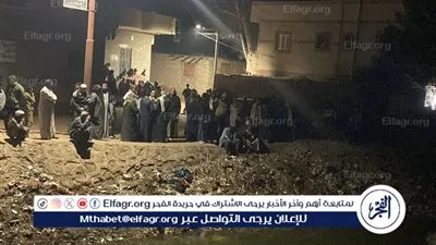 البحث عن شاب غريق في البحر اليوسفي بمركز سمالوط بالمنيا