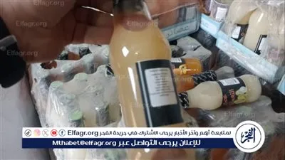 ضبط مصنع عصائر غير مرخص بمنفلوط فى أسيوط 