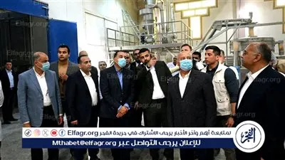 عاجل- مدبولي يتفقد مصنع الشركة المتحدة لتجفيف الحاصلات الزراعية بالمنيا ويؤكد الطفرة في الصناعات الغذائية