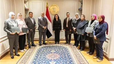 وزيرة التضامن الاجتماعي تكرم إدارة الرعاية البديلة لتميزها خلال شهر يناير