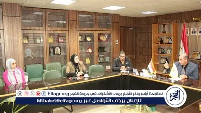 نائب رئيس جامعة أسيوط يناقش تطوير منظومة العمل بالمطبعة المركزية
