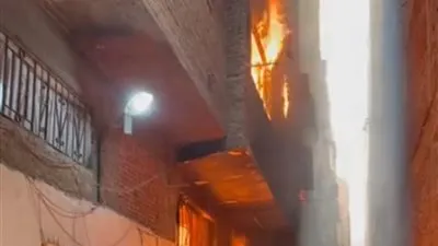 السيطرة على حريق بعقار بشبرا الخيمة بعد انفجار أنبوبة بمصنع عسلية دون إصابات