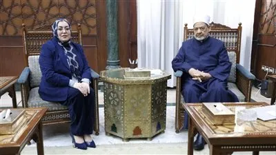 شيخ الأزهر يستقبل وزيرة شؤون المرأة الليبية بمقر المشيخه