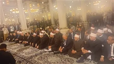 بحضور وزير الأوقاف.. بدء الاحتفال بليلة النص من شعبان بمسجد سدينا الحسين