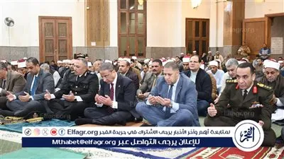محافظ الفيوم يشهد احتفال مديرية الأوقاف بليلة النصف من شعبان