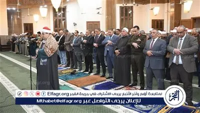 محافظ الفيوم يشهد احتفال الأوقاف بليلة النصف من شعبان بمسجد أبو داوود