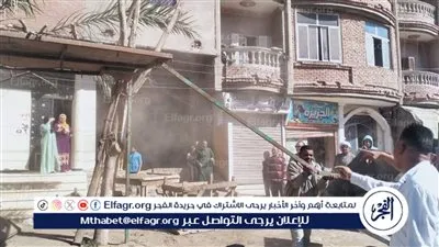 إزالة 129 مخالفة خلال حملة مكبرة لرفع الإشغالات بمركز ومدينة أبشواى بالفيوم 