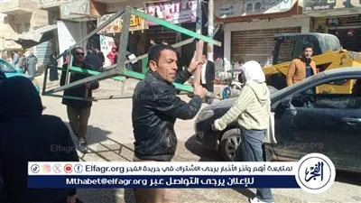 استمرار حملات رفع الإشغالات والنظافة العامة بمركز طامية