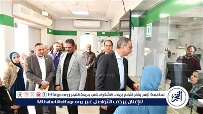 محافظ الفيوم يتفقد سير العمل بوحدة صحة الأسرة ومكتب بريد سنرو القبلية 