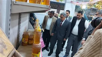 محافظ الدقهلية يفتتح سوق جهاز مستقبل مصر للتنمية المستدامة بمدينة دكرنس