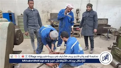 رئيس مياه الفيوم: الانتهاء من أكثر من 10 أعمال صيانة للمحابس والخطوط والمواسير بمحطة العزب والفيوم وسنورس