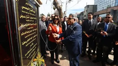 وزيرا التنمية المحلية والتموين ومحافظ الدقهلية يفتتحون نادي العاملين بالمحافظة