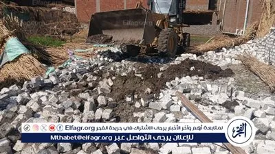  إزالة 20 حالة تعدي بـ6 مراكز فى أسيوط 