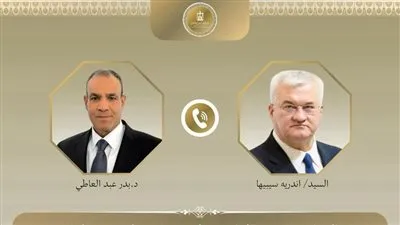 وزير الخارجية يبحث مع نظيره الاوكراني العلاقات الثنائية وتطورات الأزمة الاوكرانية