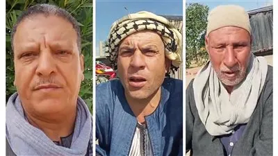 فرحة الأهالى بالعثور علي الصغير 