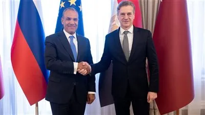 وزير الخارجية يلتقي رئيس وزراء جمهورية سلوفينيا