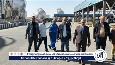 زيارة مفاجئة لوكيل تموين أسيوط لمصنع تعبئة اسطوانات البوتاجاز بجحدم اليوم 