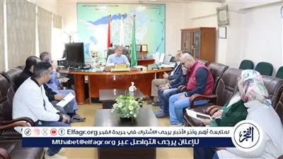 رئيس مياه الفيوم يلتقي مسئولي الشركة المنفذة لأعمال إنشاءات محطة تنقية مياه الشرب بقحافة