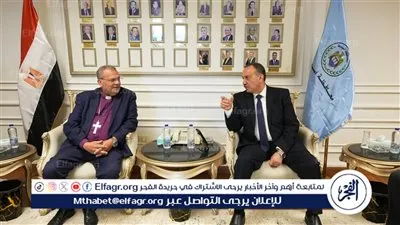 تفاصيل لقاء محافظ أسيوط مع رئيس الطائفة الإنجيلية بمصر اليوم 