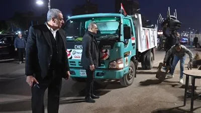 محافظ الغربية ومدير الأمن يقودان حملة مفاجئة لإعادة الانضباط لشوارع قطور