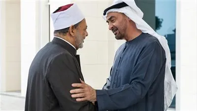 شيخ الأزهر ورئيس الإمارات يتبادلان التَّهنئة بقرب حلول شهر رمضان المبارك