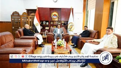 محافظ مطروح يستقبل نواب مجلس الشعب 