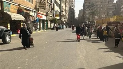 محافظة الجيزة تمنع إقامة سوق الجمعة العشوائي بشارع الدكتور لاشين بحي الهرم