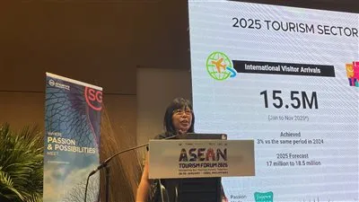 مجلس السياحة السنغافوري: نسعى لرفع الإيرادات السياحية لـ50 مليار دولار سنويا بحلول 2040