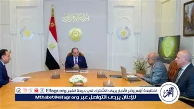 عاجل- الرئيس السيسي يوجّه بتوفير احتياجات القطاعات الإنتاجية والخدمية من الطاقة لضمان استمرارية الإنتاج