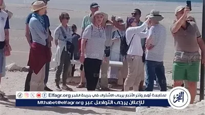 وفود سياحية من هولندا وإيطاليا واستراليا تزور مناطق أثرية بالمنيا