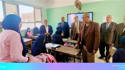 جولة مفاجئة لمدير تعليم القليوبية بمدارس طوخ وبنها لمتابعة انتظام الدراسة