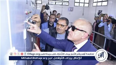 بتكلفه 309 مليون جنيه.. محافظ الأقصر يفتتح 9 محطات صرف صحي بمركز إسنا