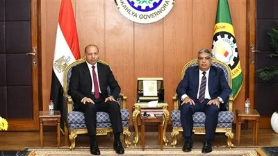 محافظ الدقهلية يستقبل رئيس جامعة المنصورة للتهنئة بتجديد الثقة من فخامة رئيس الجمهورية