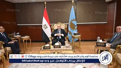 محافظ الغربية يستقبل القيادات الأمنية لتقديم التهنئة بمناسبة توليه مهام منصبه