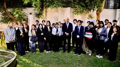 وزير التعليم يشهد فعاليات التبادل الثقافي بين طلاب مصر وجامعة هيروشيما