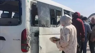 	إصابة 9 أشخاص في حادث مروع بطريق شبرا–بنها الحر اتجاه القاهرة