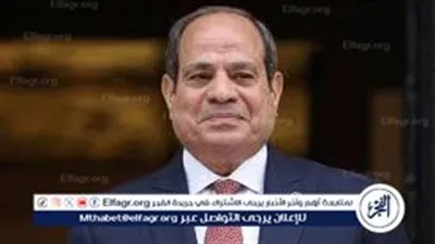 عاجل- الرئيس السيسي يبعث برقية تهنئة إلى رئيس جامبيا بمناسبة ذكرى يوم الاستقلال