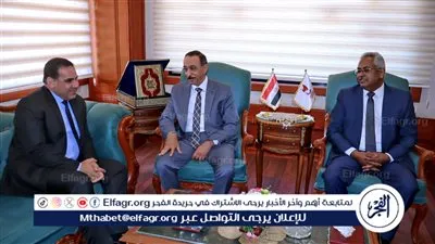 محافظ سوهاج يستقبل مدير الأمن للتهنئة بتوليه المنصب الجديد