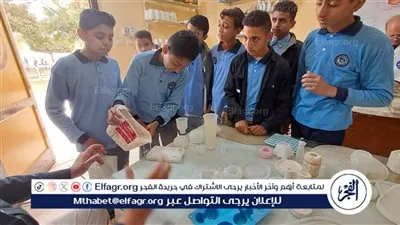 زيارات ميدانية لطلاب المدارس بأسيوط لمركز إبداع للحرف اليدوية والتراثية 