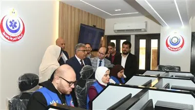 محافظ الدقهلية يفتتح غرفة الطوارئ المركزية بمديرية الصحة