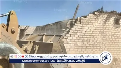 إزالة 24 حالة تعدي واسترداد 42 فدان فى أسيوط 