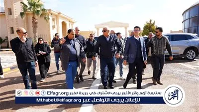 في أولى جولاته الميدانية: اللواء محمد الزملوط محافظ مطروح يقوم بجولة بشوارع المدينة 