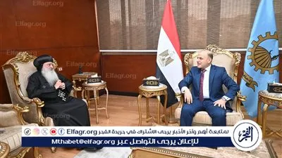 محافظ الغربية يستقبل الأنبا بولا للتهنئة بتوليه مهام منصبه