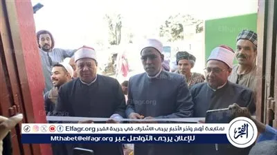 افتتاح مسجد راغبة الجنة بقريةالأقادمة بمركز أبوتيج بأسيوط فى اول جمعة فى رمضان 