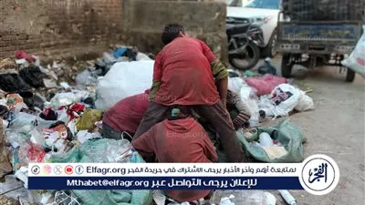 “بين الزبالة وسور المدرسة… طفولة تُهان في شوارع الواسطي ببني سويف 