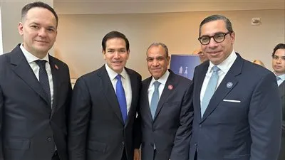 وزير الخارجية يجري مجموعة من اللقاءات الجانبية مع الوزراء والمسئولين على هامش الاجتماع الأول لمجلس السلام في واشنطن