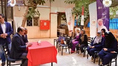 تحت رعاية وزيرة التضامن.. انطلاق أولى القوافل الطبية لمبادرة «إحنا السند» بدار هداية بركات لكبار السن بالجيزة