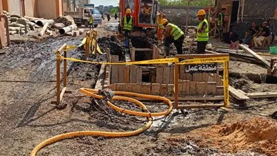 مشروع صرف صحي جديد ينهي معاناة أهالي شارع مدرسة نسيم أبو اليزيد بالإسكندرية