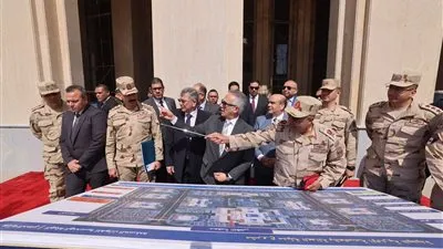 وزير العدل يتفقد مشروع مدينة العدالة بالعاصمة الجديدة