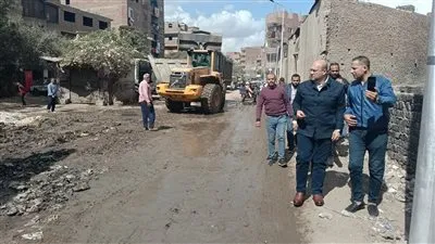 نائب محافظ الجيزة يتابع مستوى النظافة العامة والوقوف على احتياجات المواطنين بأبو النمرس